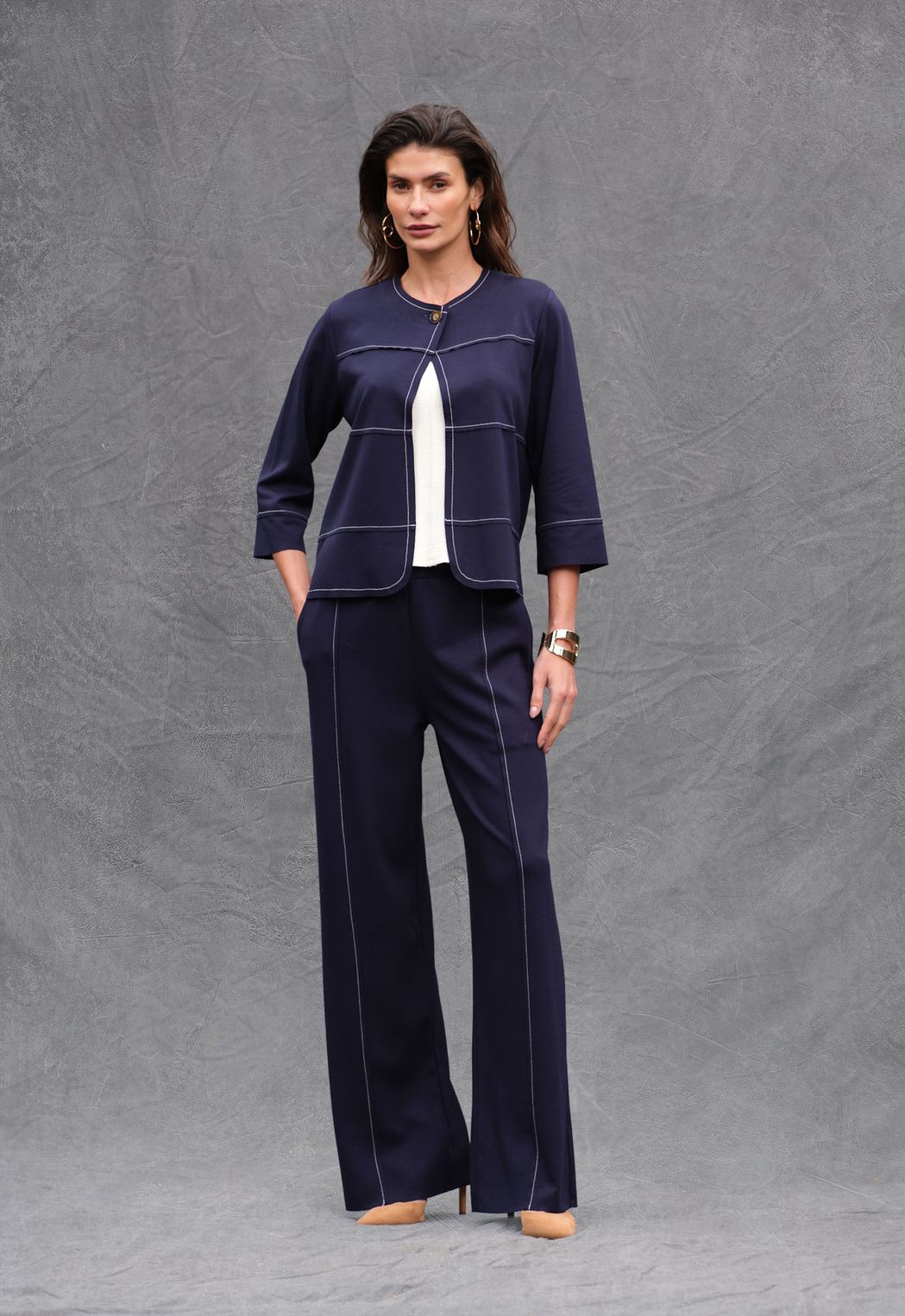 Conjunto Malha Marinho Thais