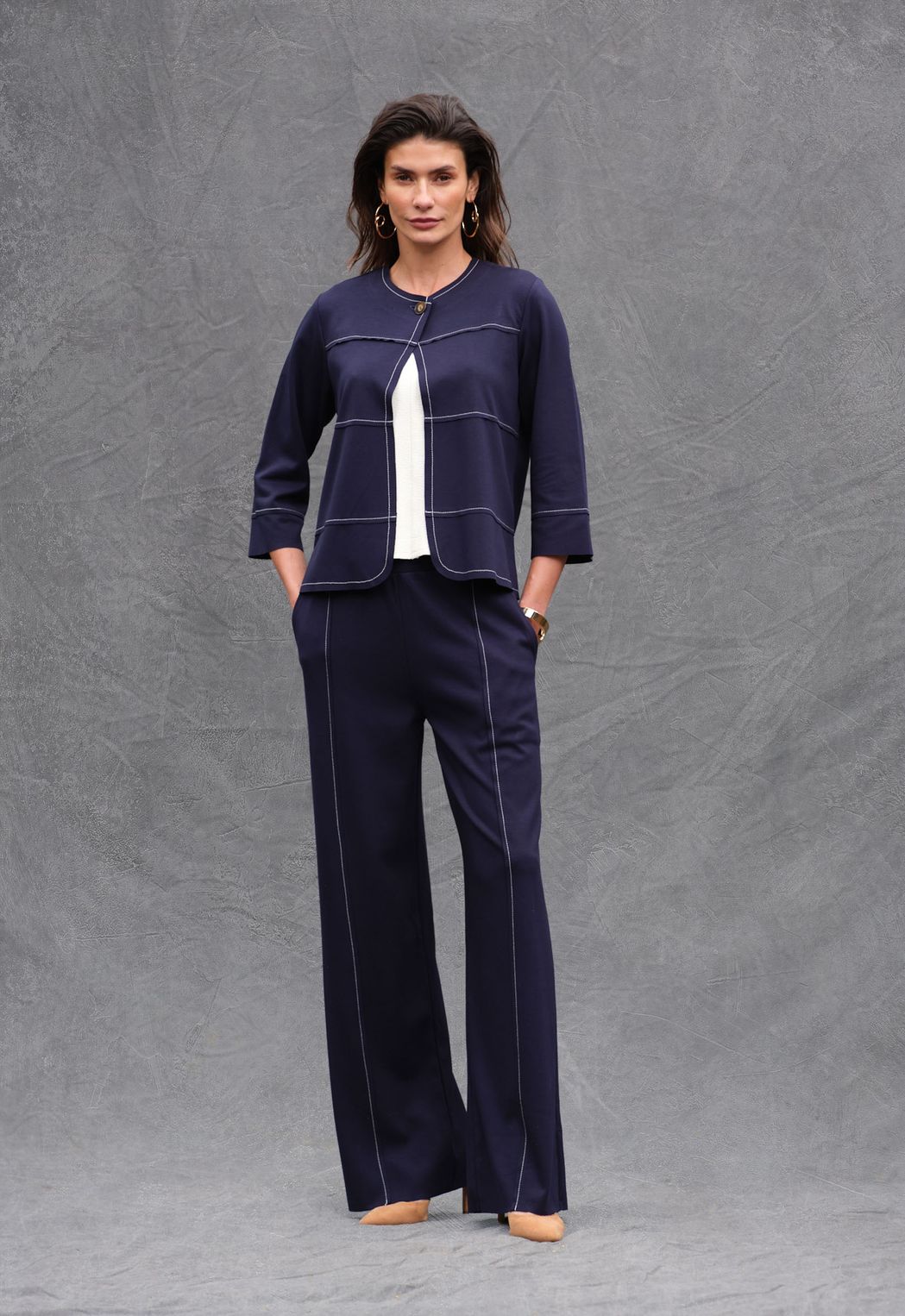 Conjunto Malha Marinho Thais