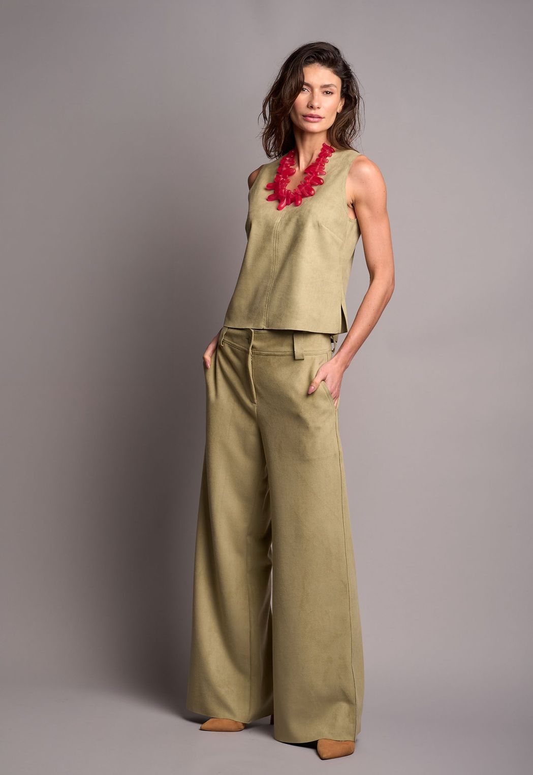Regata Suede Verde Alice