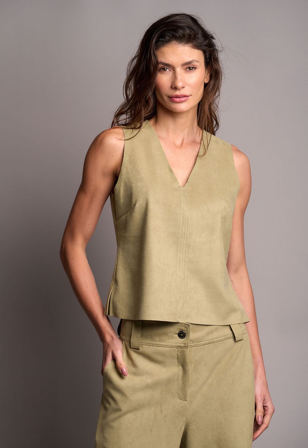 Regata Suede Verde Alice