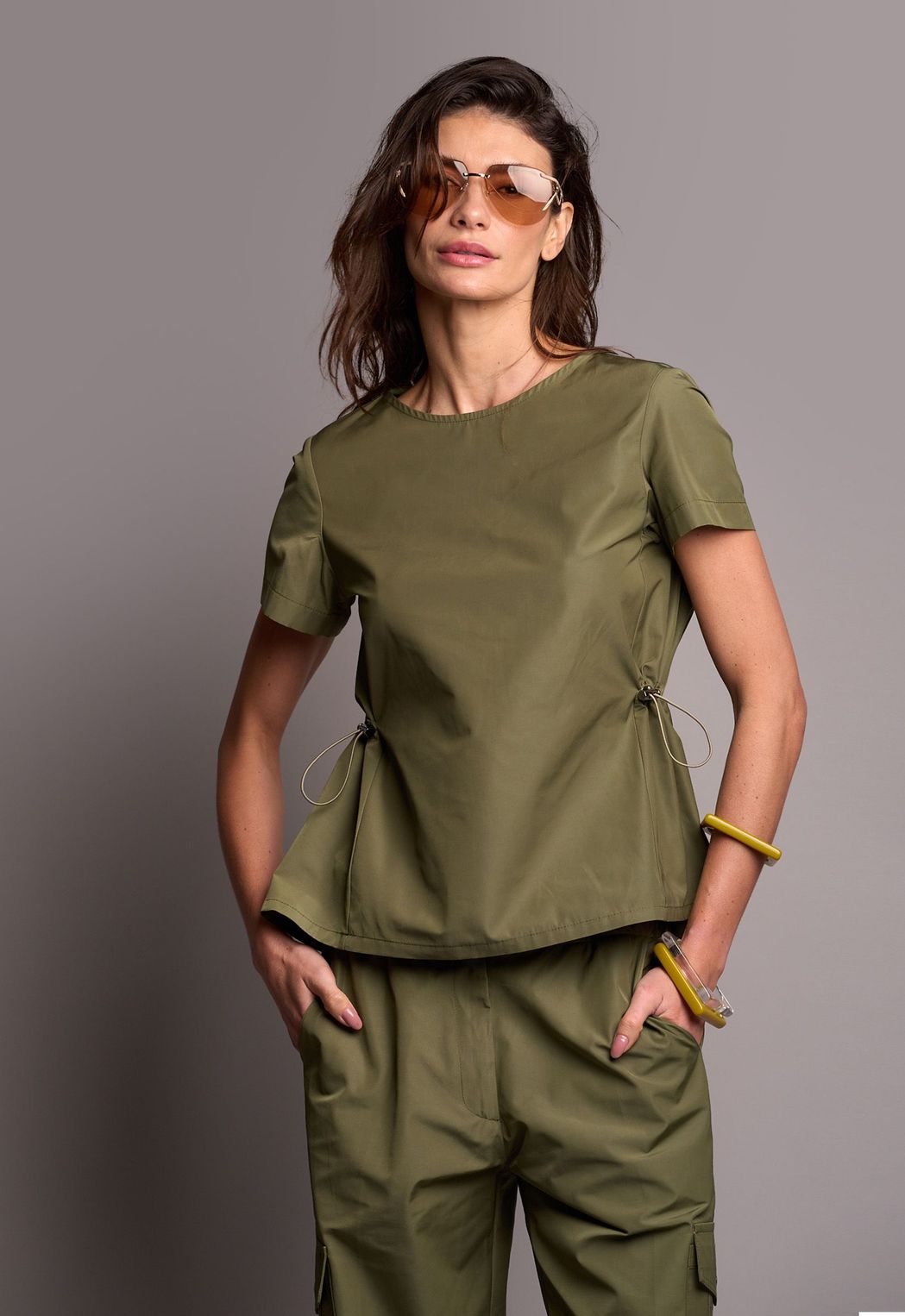 Blusa Tecido Tecnológico Verde Marta