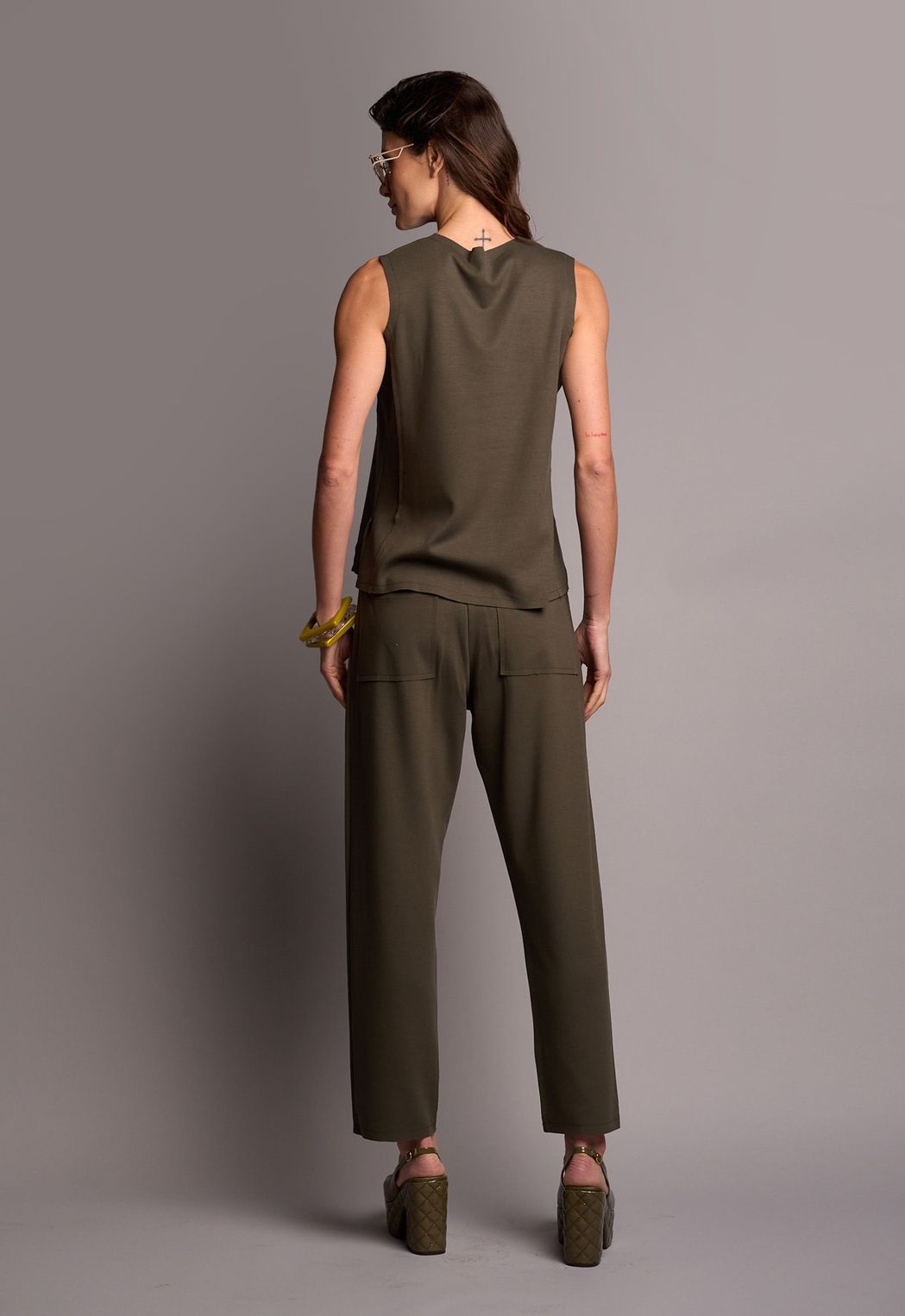 Conjunto Corte a Fio Militar Laura