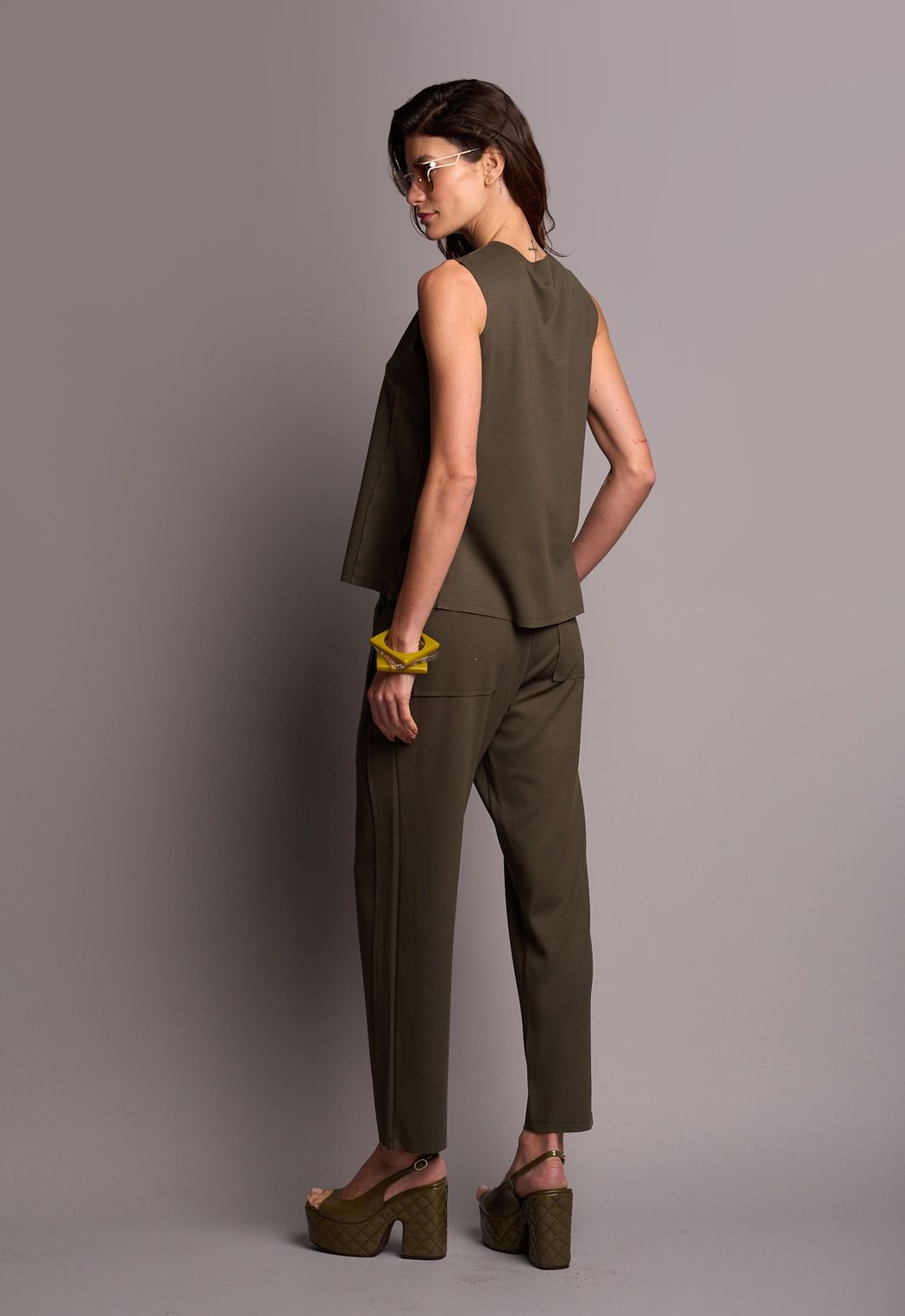 Conjunto Corte a Fio Militar Laura