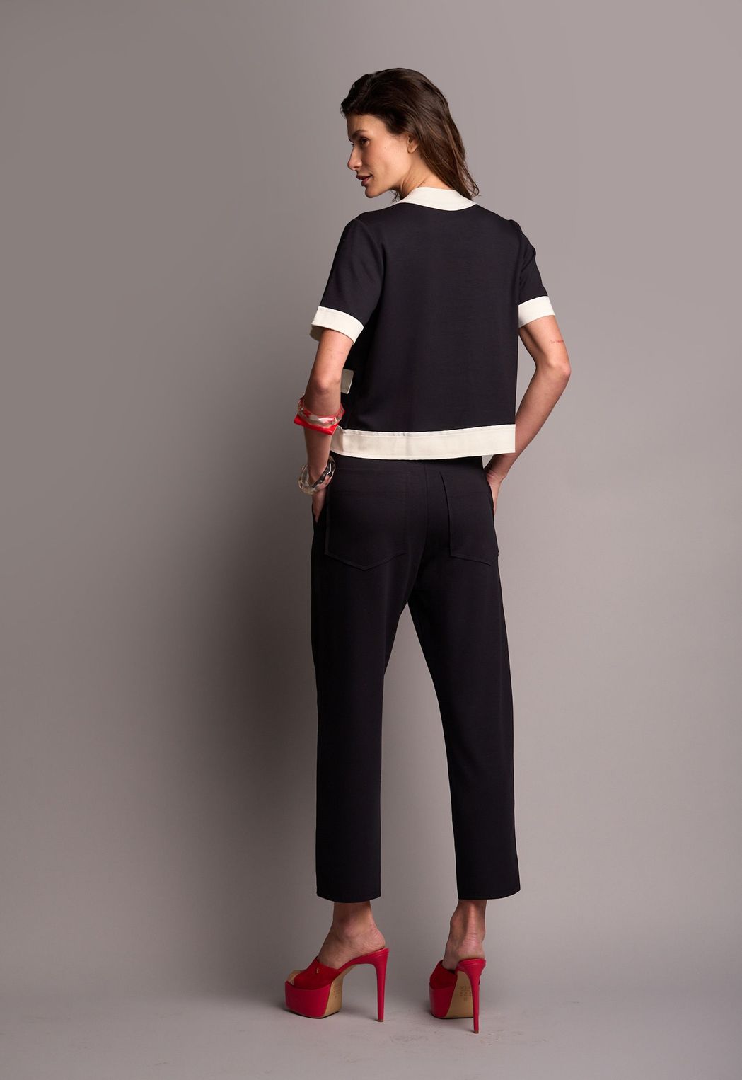 Conjunto Malha Preto Marilia