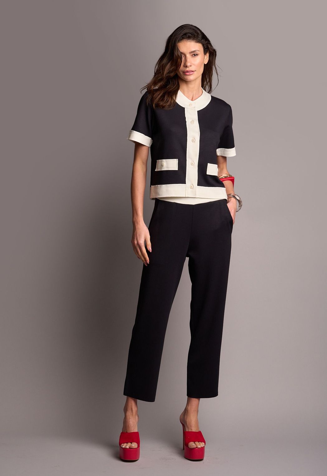 Conjunto Malha Preto Marilia