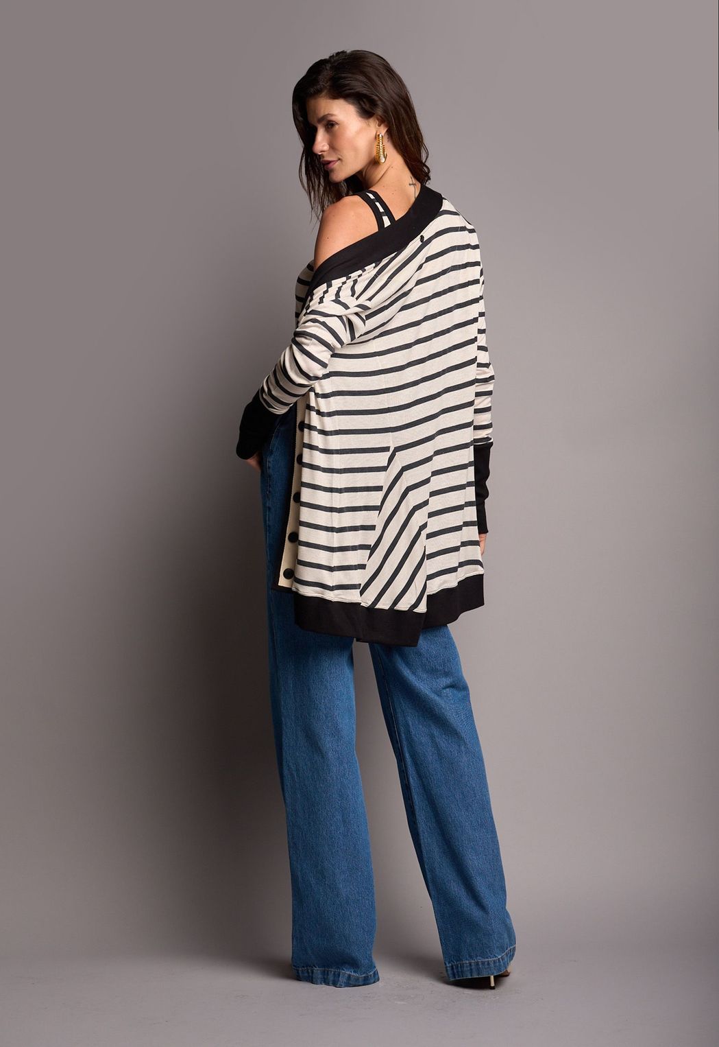 Twin Set Malha Listrado Adriana