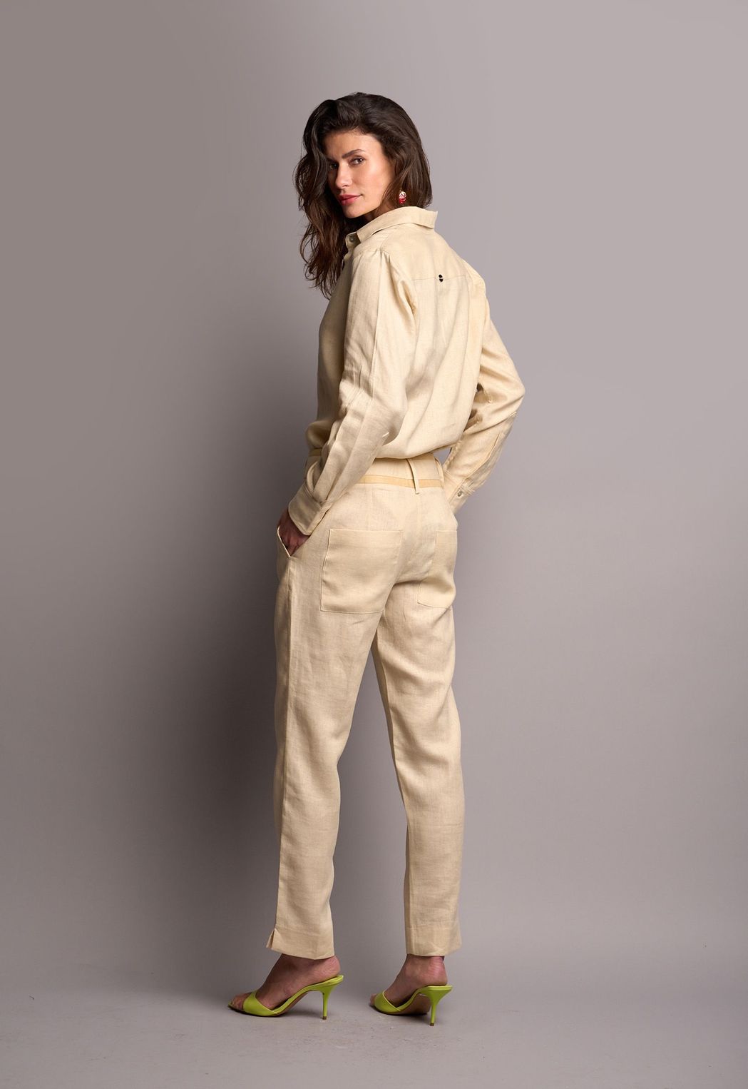 Calça Alfaiataria Linho Helena