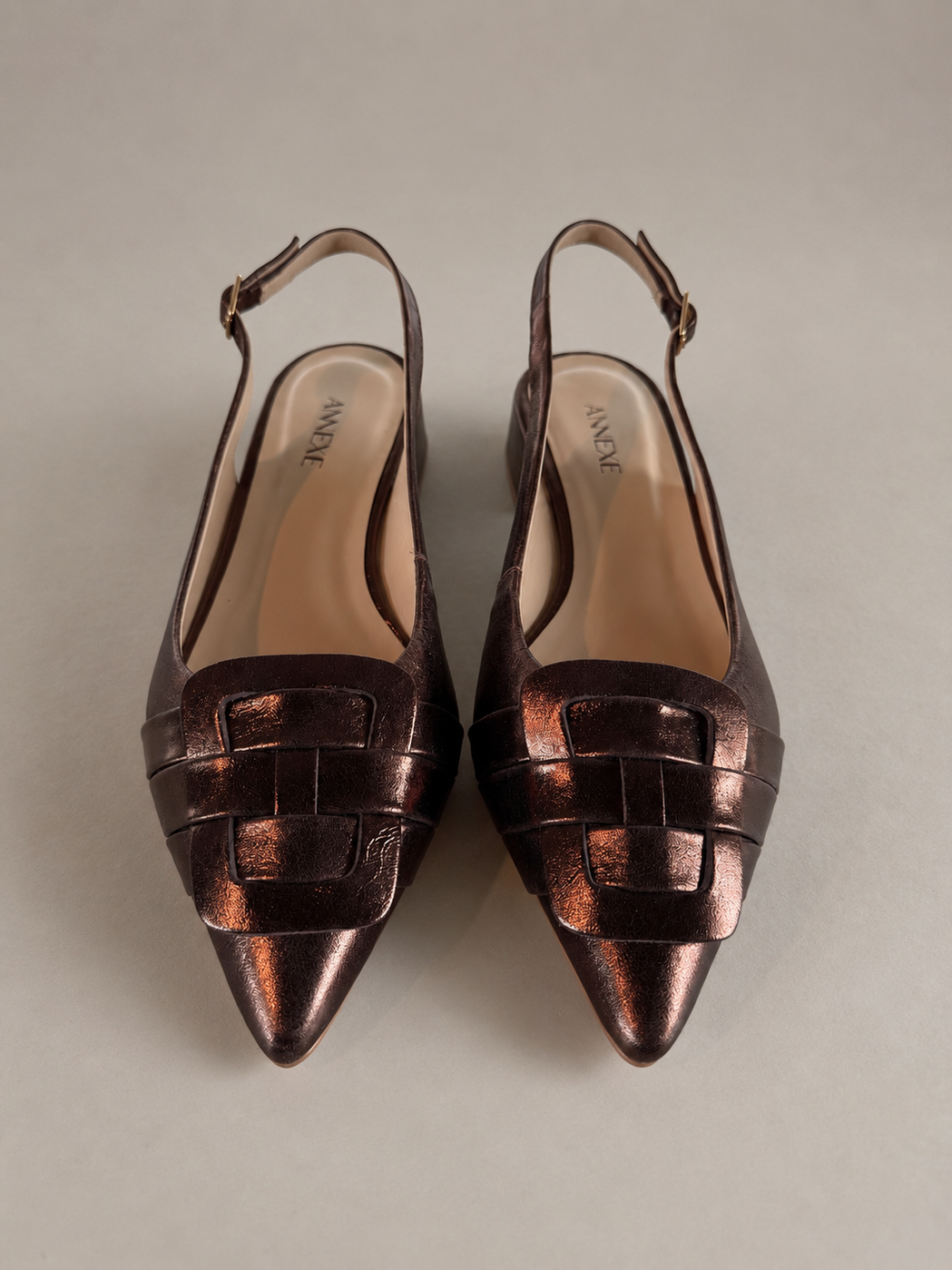 Sapatilha Slingback Chocolate Laura