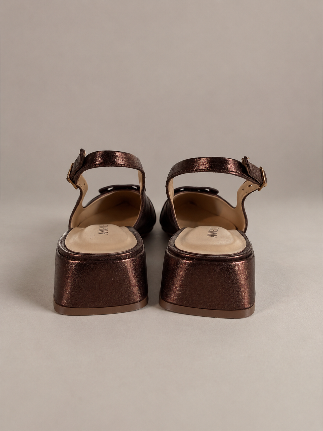 Sapatilha Slingback Chocolate Laura