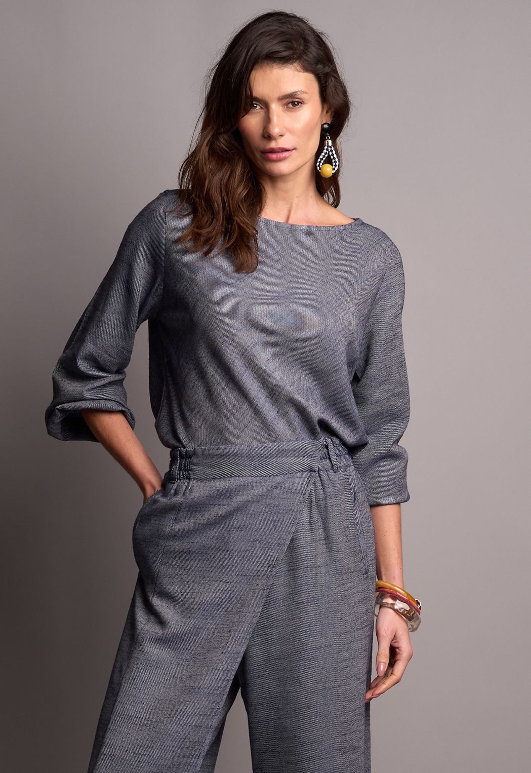 Blusa Marinho Manuela CB