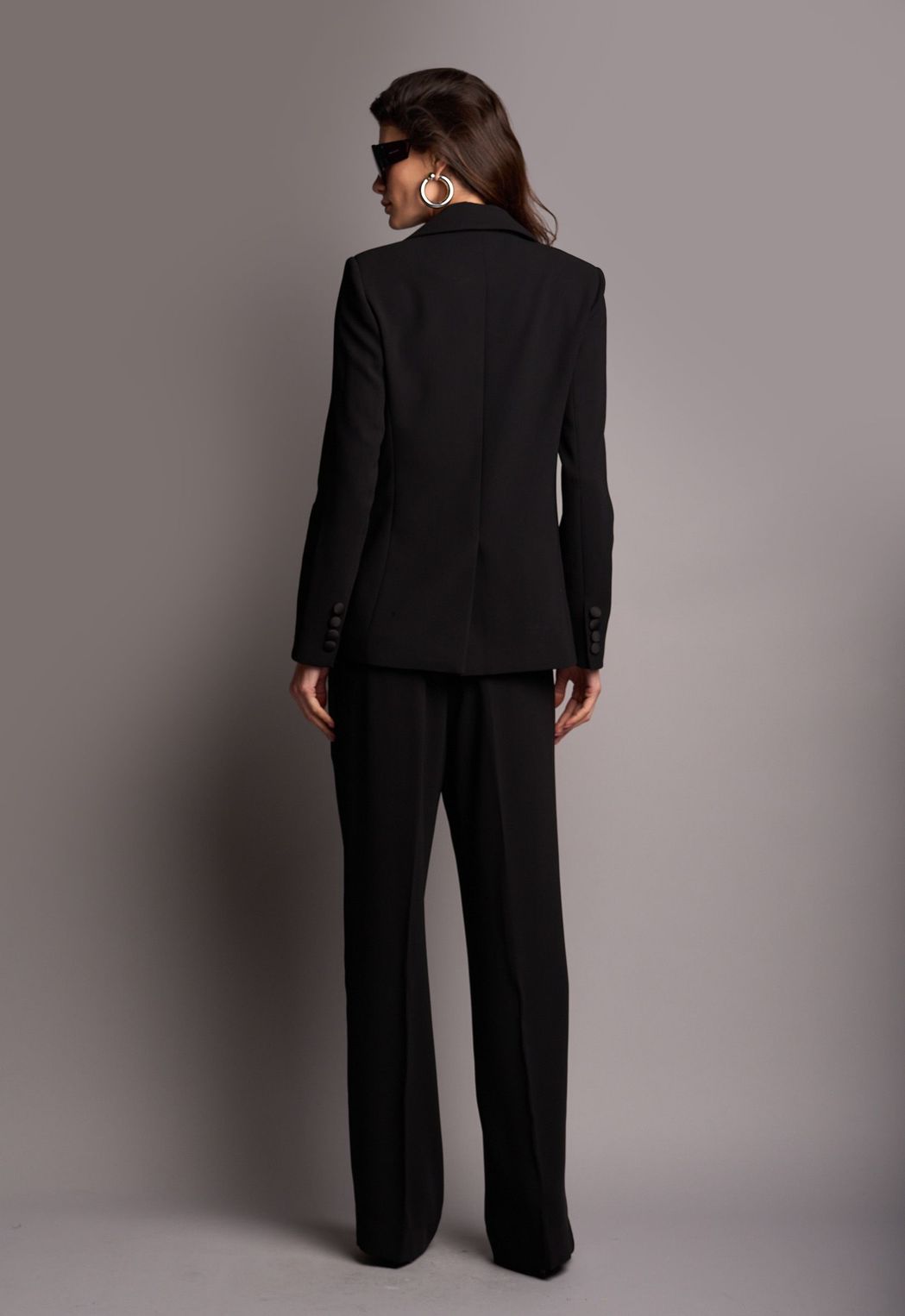 Blazer Crepe Preto Antonella CB