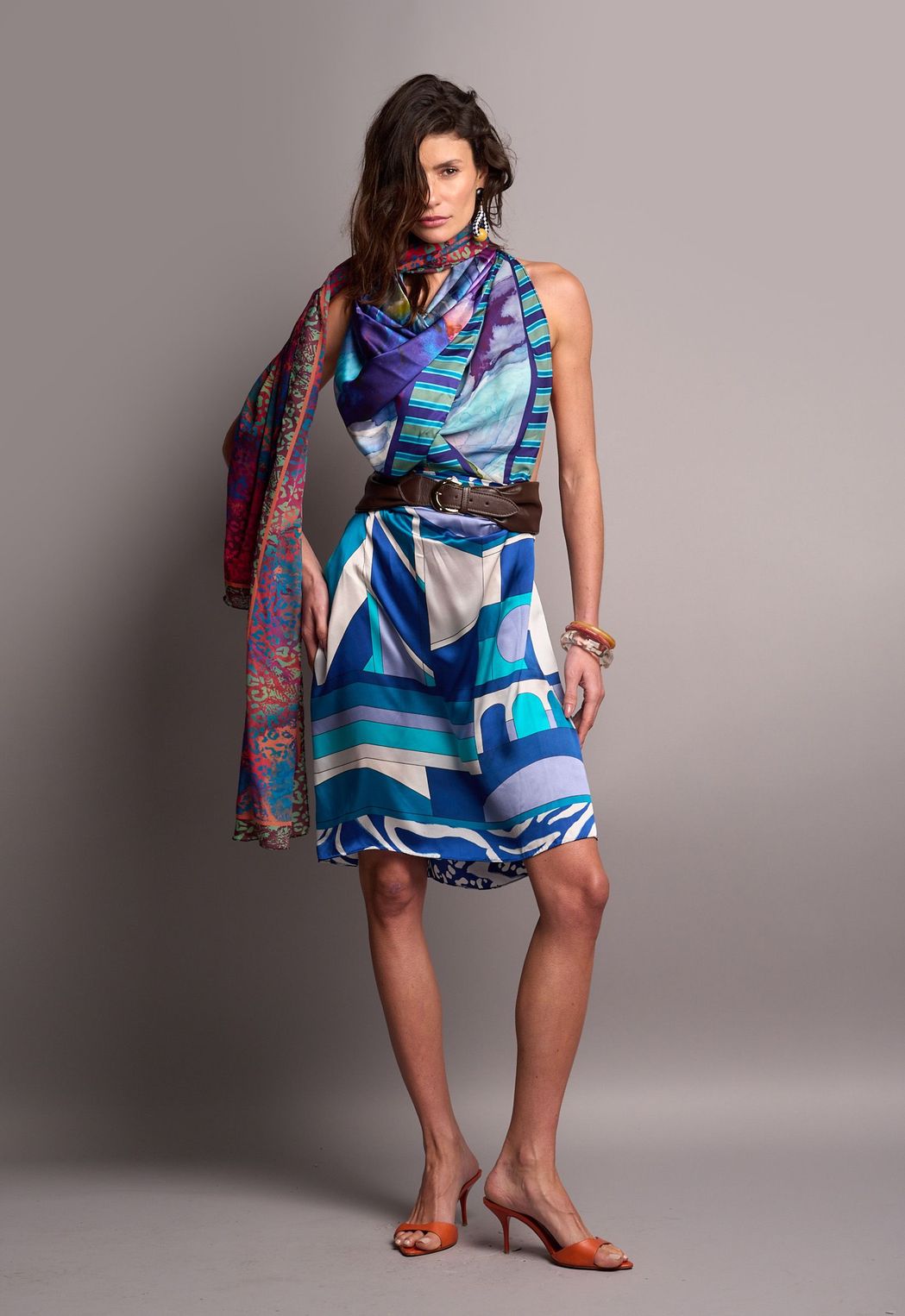 Echarpe Mousseline de Seda Selvaggio CB - ScarfMe