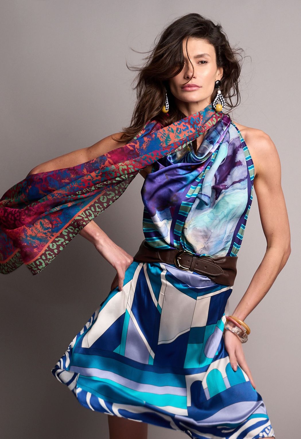 Echarpe Mousseline de Seda Selvaggio CB - ScarfMe