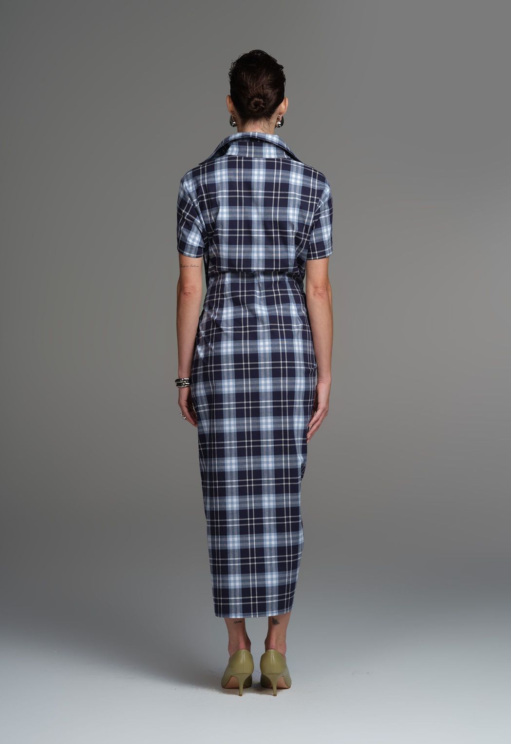Vestido Midi Xadrez Elisa