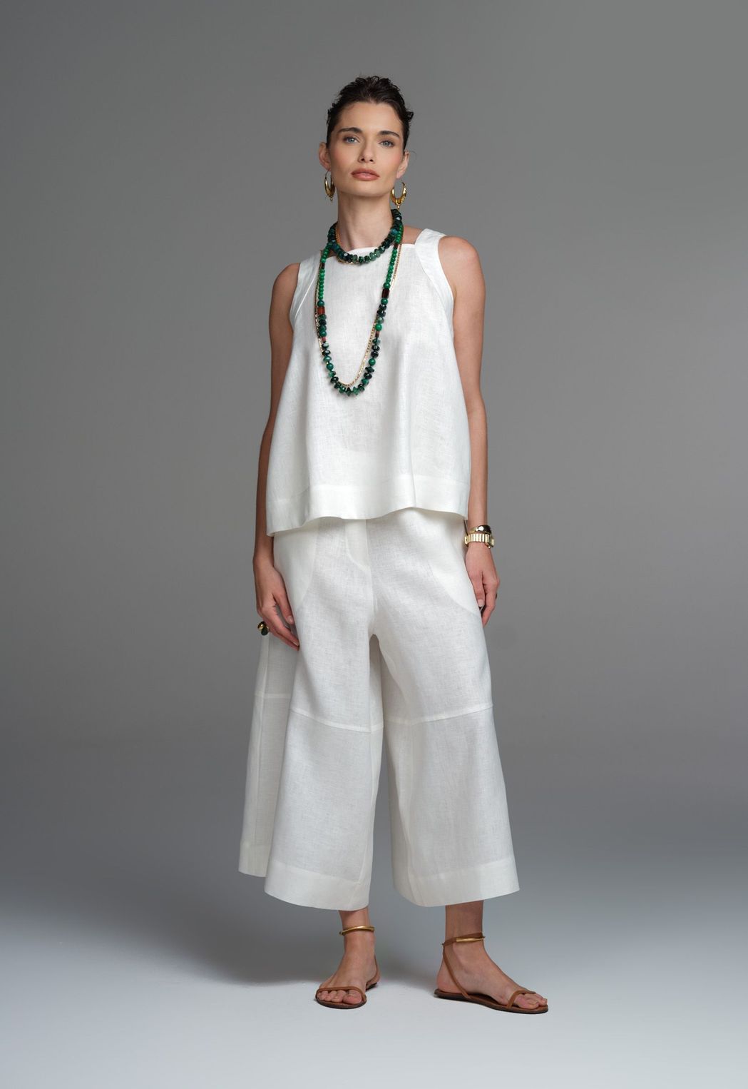 Regata Linho Off White Ully