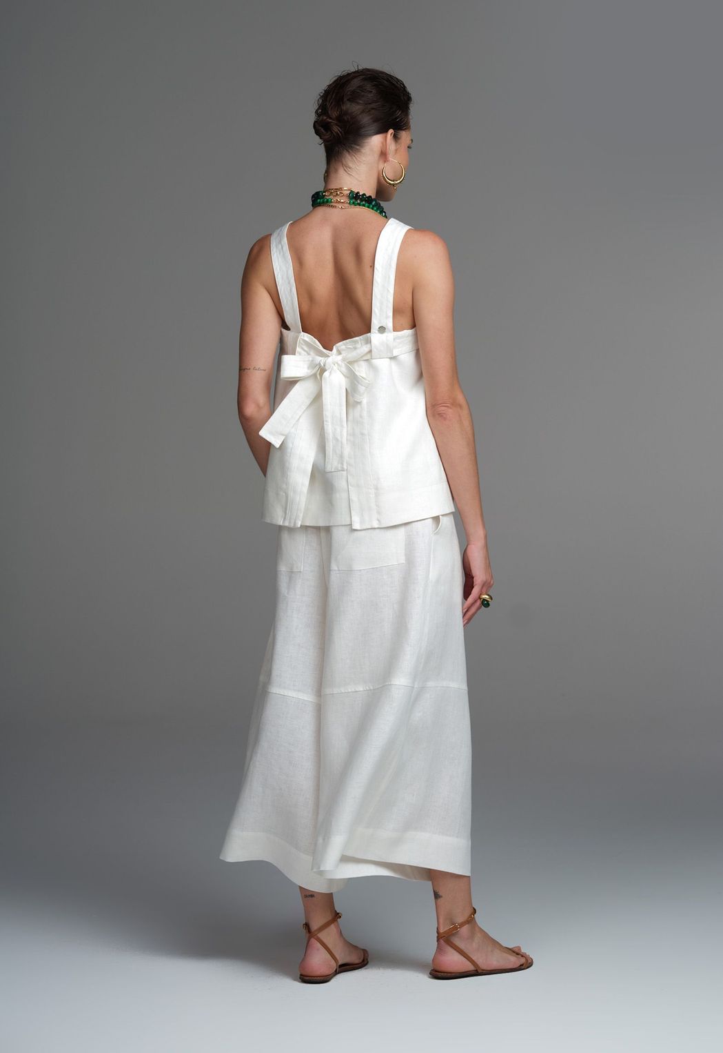 Regata Linho Off White Ully