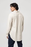 Camisa Linho Listra Ysla 2 Soft Natural