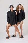 Camisa Lyocell Ysla Preto