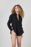 Camisa Lyocell Ysla Preto