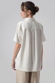 Camisa Linho Com Revel Cl25 Off White Soft