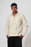 Camisa Manga Longa Clark Natural Sarja