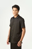 Camisa Básica Satin C23 2 Preto Satin