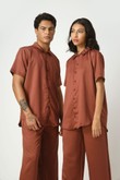 Camisa Básica Satin C23 2 Bourbon Satin