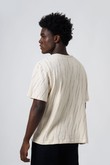 Camiseta de tricot Livo Natural Torn