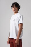 Camiseta Silk Gola Careca Oversized Each Other Branco Algodão