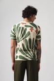 Camisa De Viscose ADA Agave Green Barrado