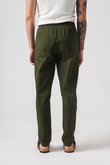 Calça de Elástico Turner Verde Sarja