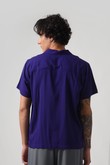 Camisa com Gola Aston 2 - Violet Slub