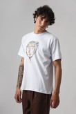 Camiseta Silk Gola Careca Oversized Camponesa Branco Algodão