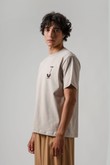 Camiseta Silk Gola Careca Oversized Jungle City Chino Algodão