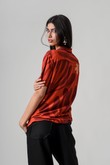 Camisa De Viscose ADA Agave Red Barrado