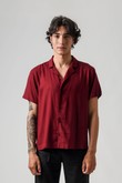 Camisa com Gola Aston 2 - Wine Slub