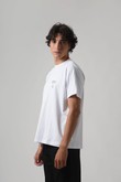 Camiseta Silk Gola Careca Oversized Wild Life Branco Algodão