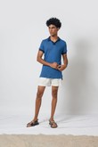 Camiseta Polo Marc 2 Marine Trico