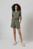 Shorts Curto Resort 2 Army Green Poplin