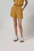 Shorts Curto Resort 2 Curcuma Poplin