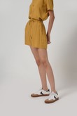 Shorts Curto Resort 2 Curcuma Poplin