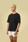 Camiseta Oversize Bordada Bstl 2 Preto Cotton