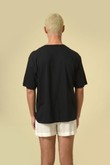 Camiseta Oversize Bordada Bstl 2 Preto Cotton