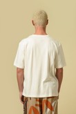 Camiseta Oversize Bordada Bstl 2 Off White Cotton