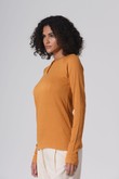 Camiseta Manga Raglan Com Botão Tico Aurum