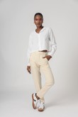 Camisa Cropped Manga Longa Hana Off Cambraia