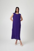 Vestido Regata Longo Gita 2 - Violet Slub