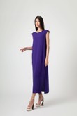 Vestido Regata Longo Gita 2 - Violet Slub