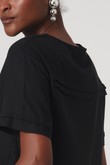 Camiseta cropped April 5 - Preto