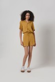 Shorts Curto Resort 2 Curcuma Poplin